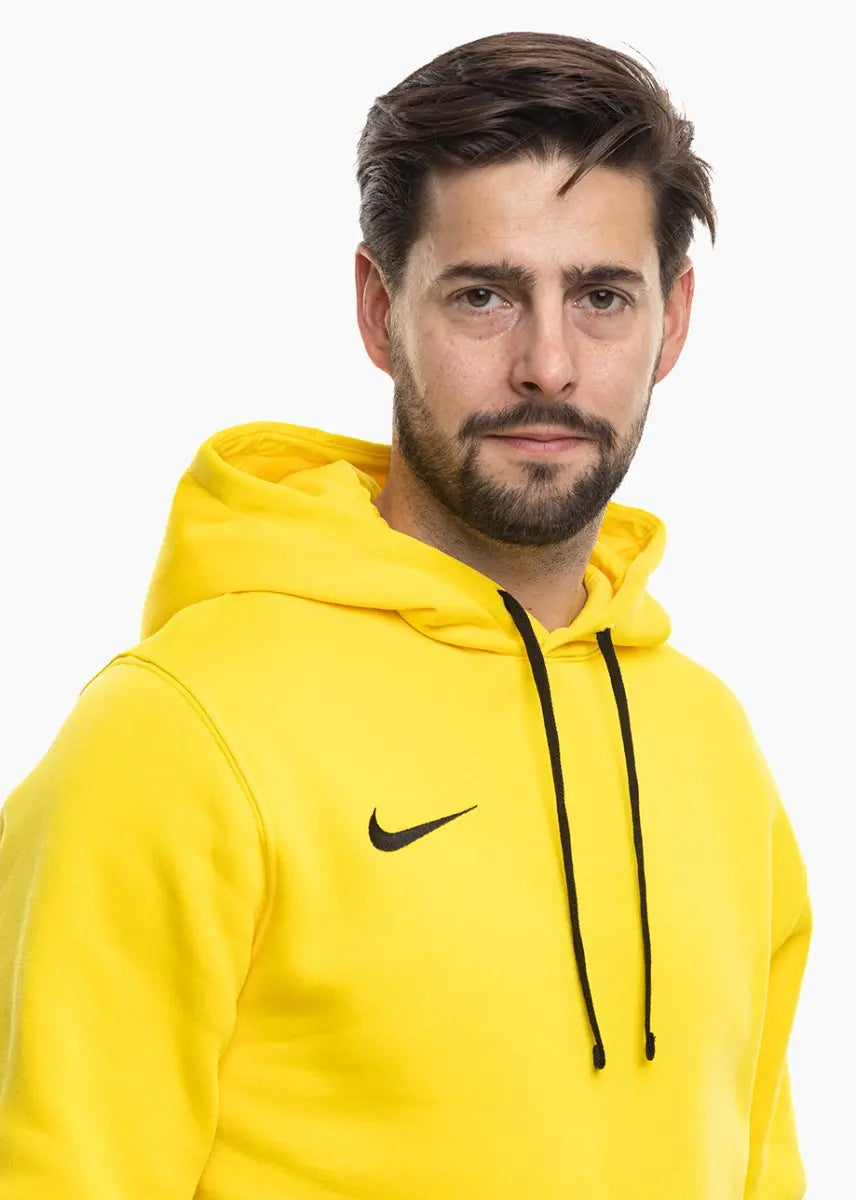 Felpa Park 26 Fleece con Cappuccio - Giallo