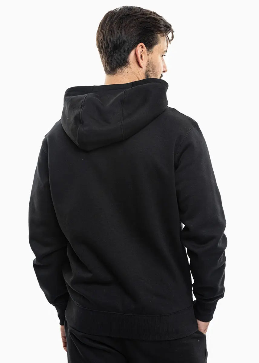 Felpa Park 26 Fleece con Cappuccio - Nero