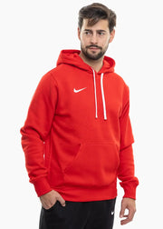 Felpa Park 26 Fleece con Cappuccio - Rosso