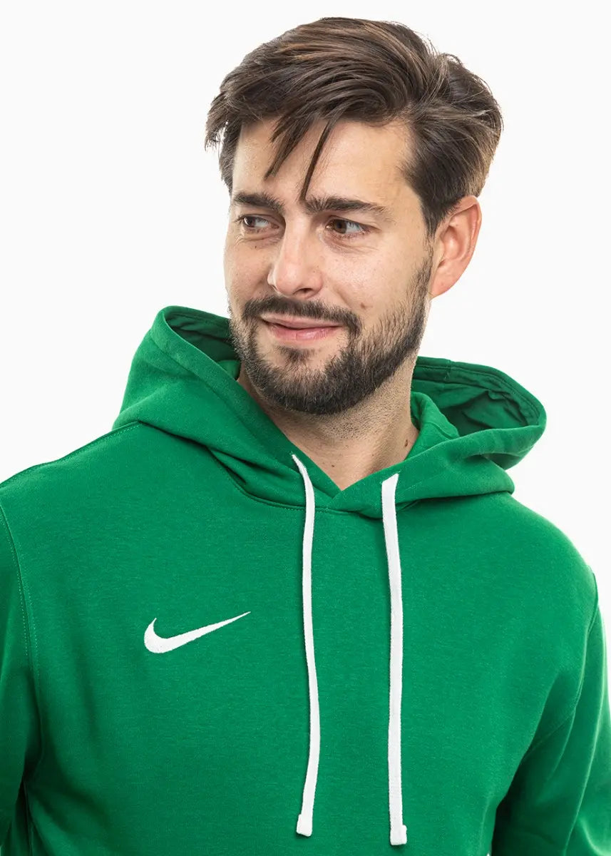 Felpa Park 26 Fleece con Cappuccio - Verde