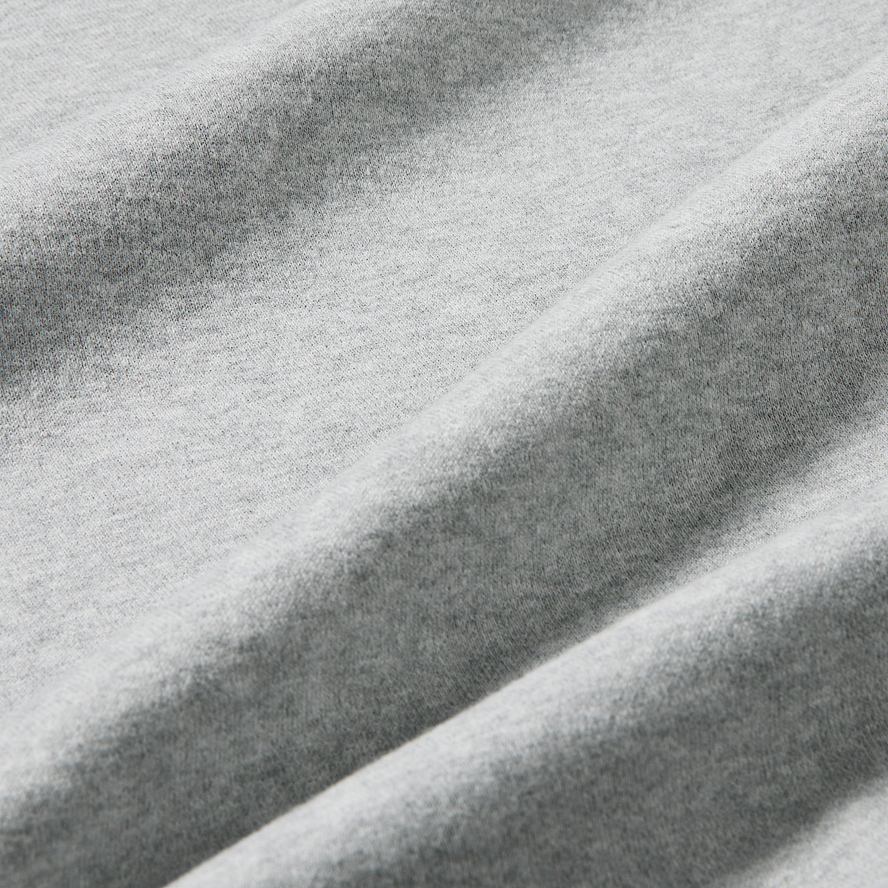 Felpa Studio Fleece Corta Oversize con Zip Intera - Grigio
