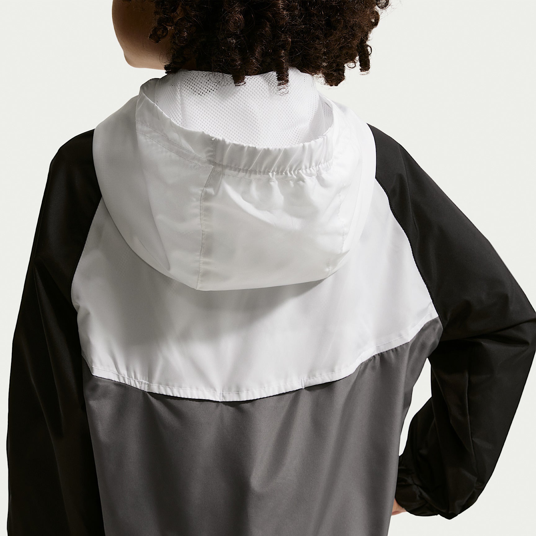 Giacca a Vento New Chevron Windrunner - Bianco