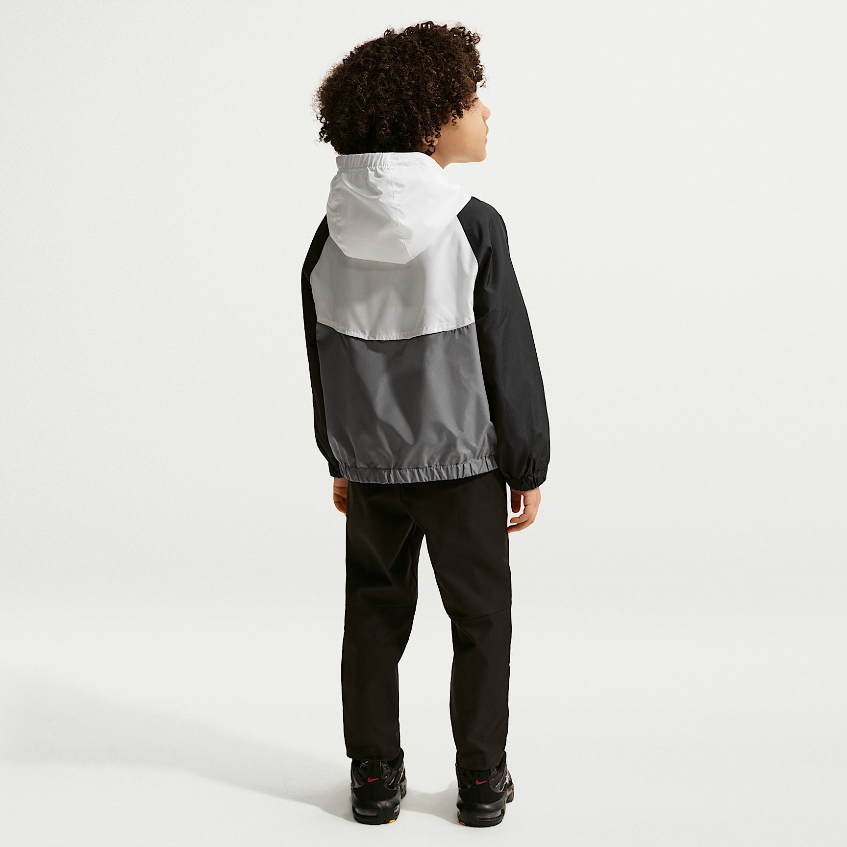 Giacca a Vento New Chevron Windrunner - Bianco
