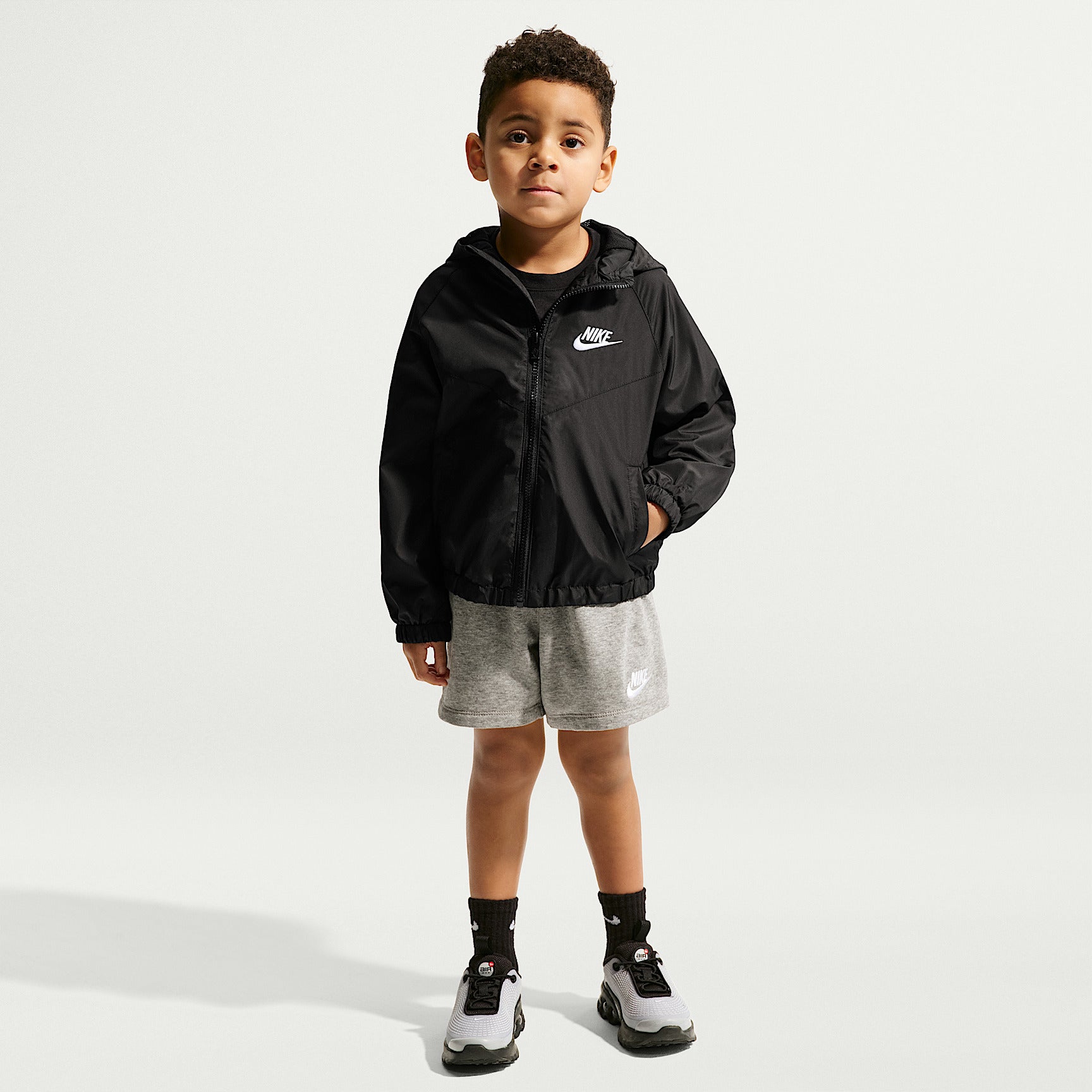 Giacca a Vento New Chevron Windrunner - Nero