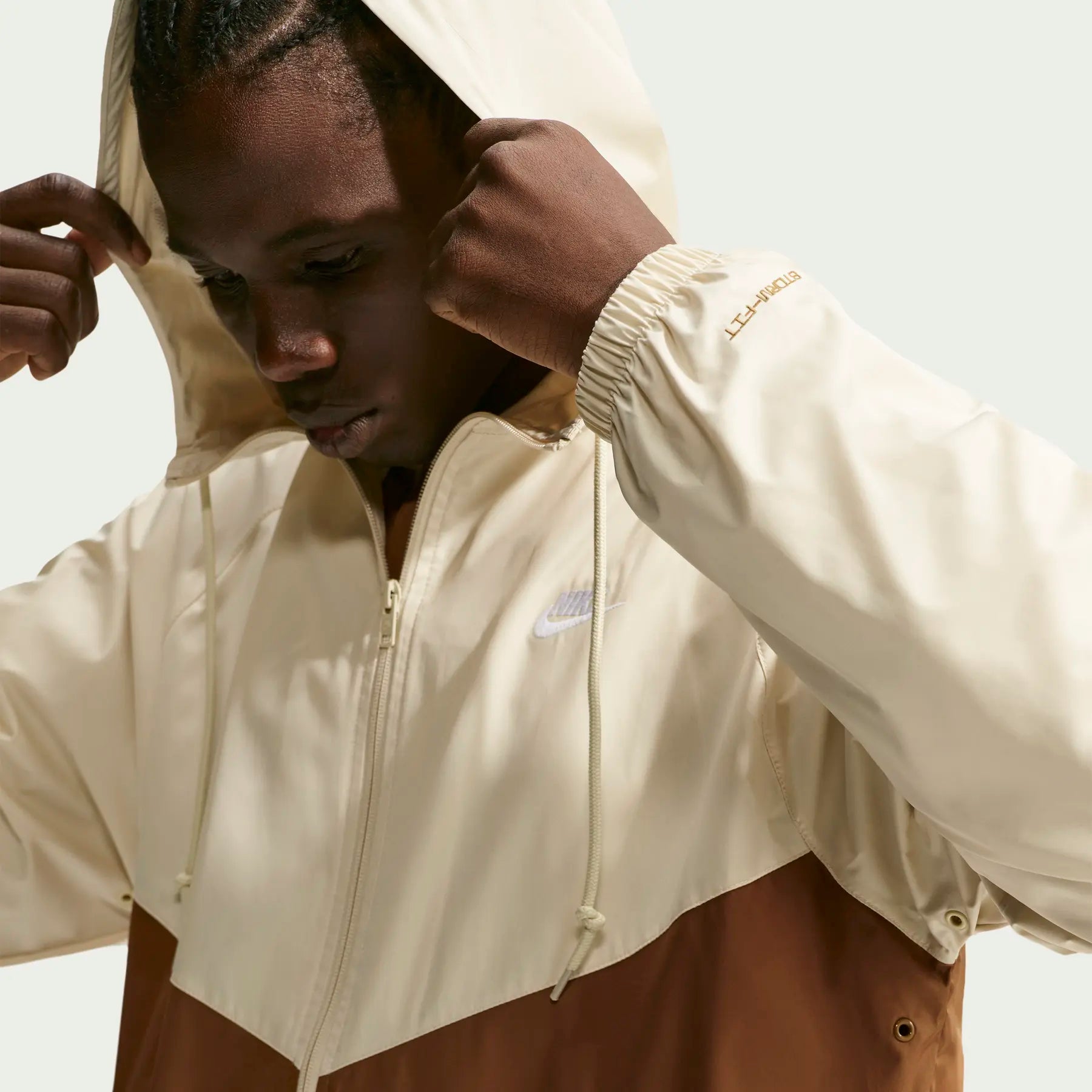 Giacca Windrunner Foderata - Beige