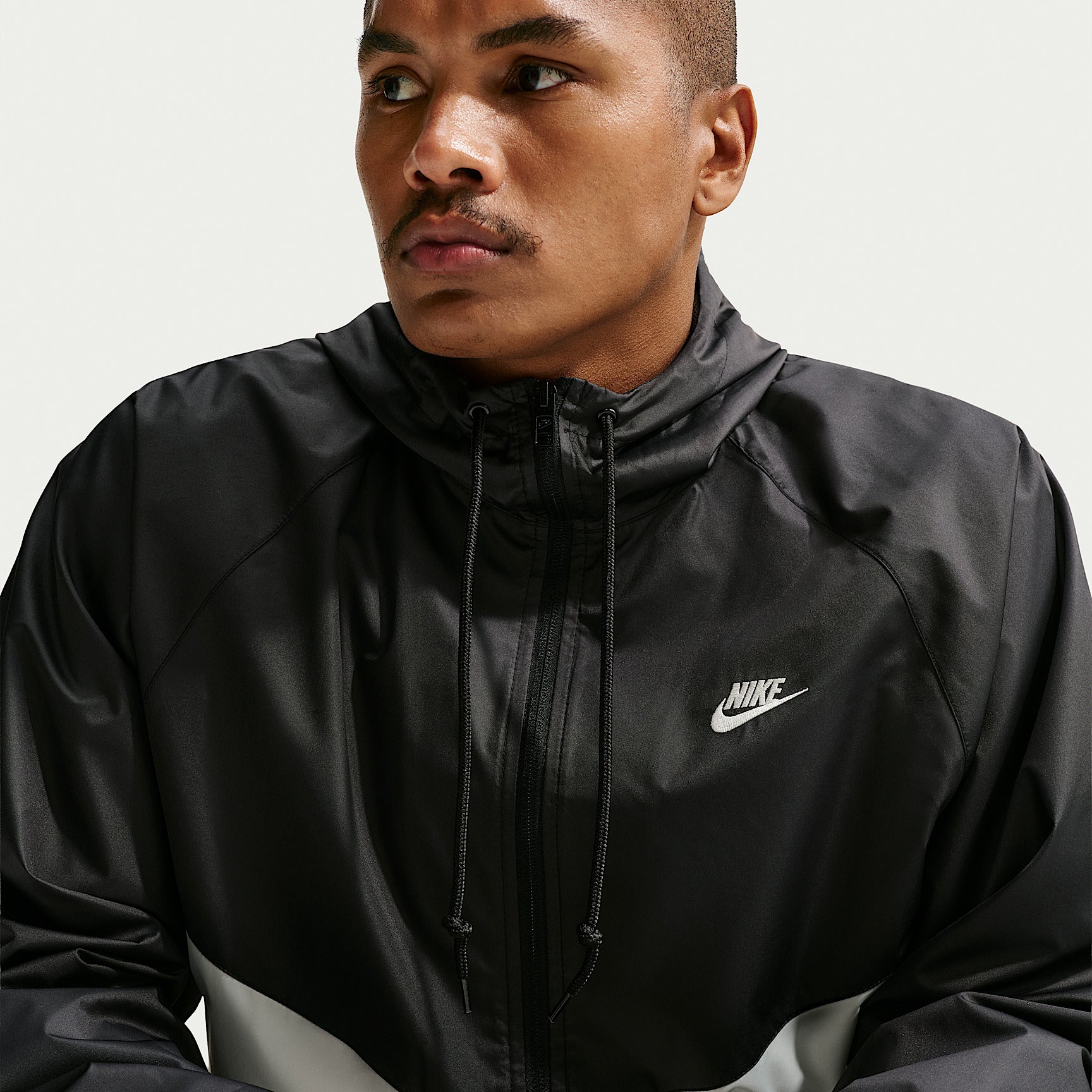 Giacca Windrunner Foderata - Nero
