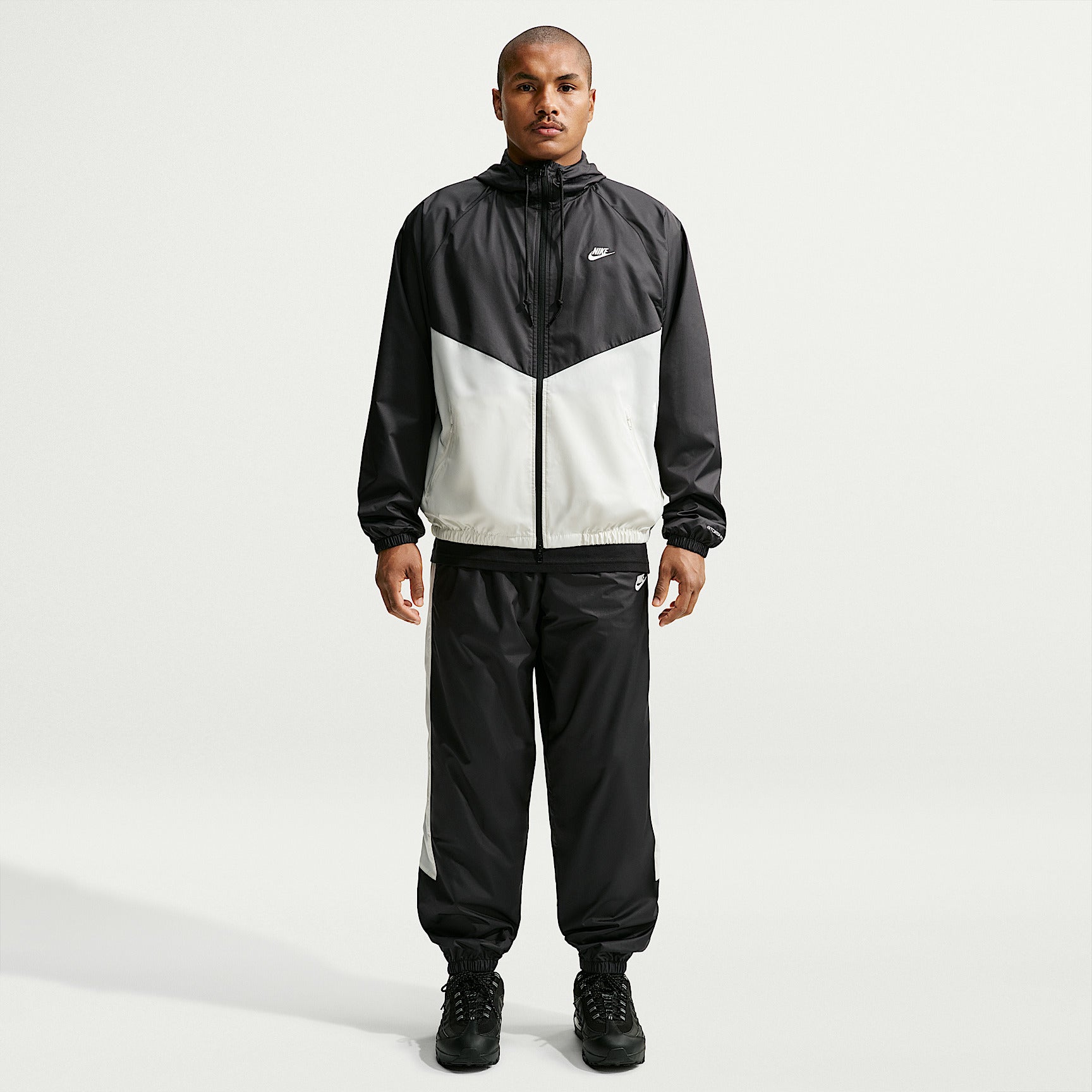 Giacca Windrunner Foderata - Nero