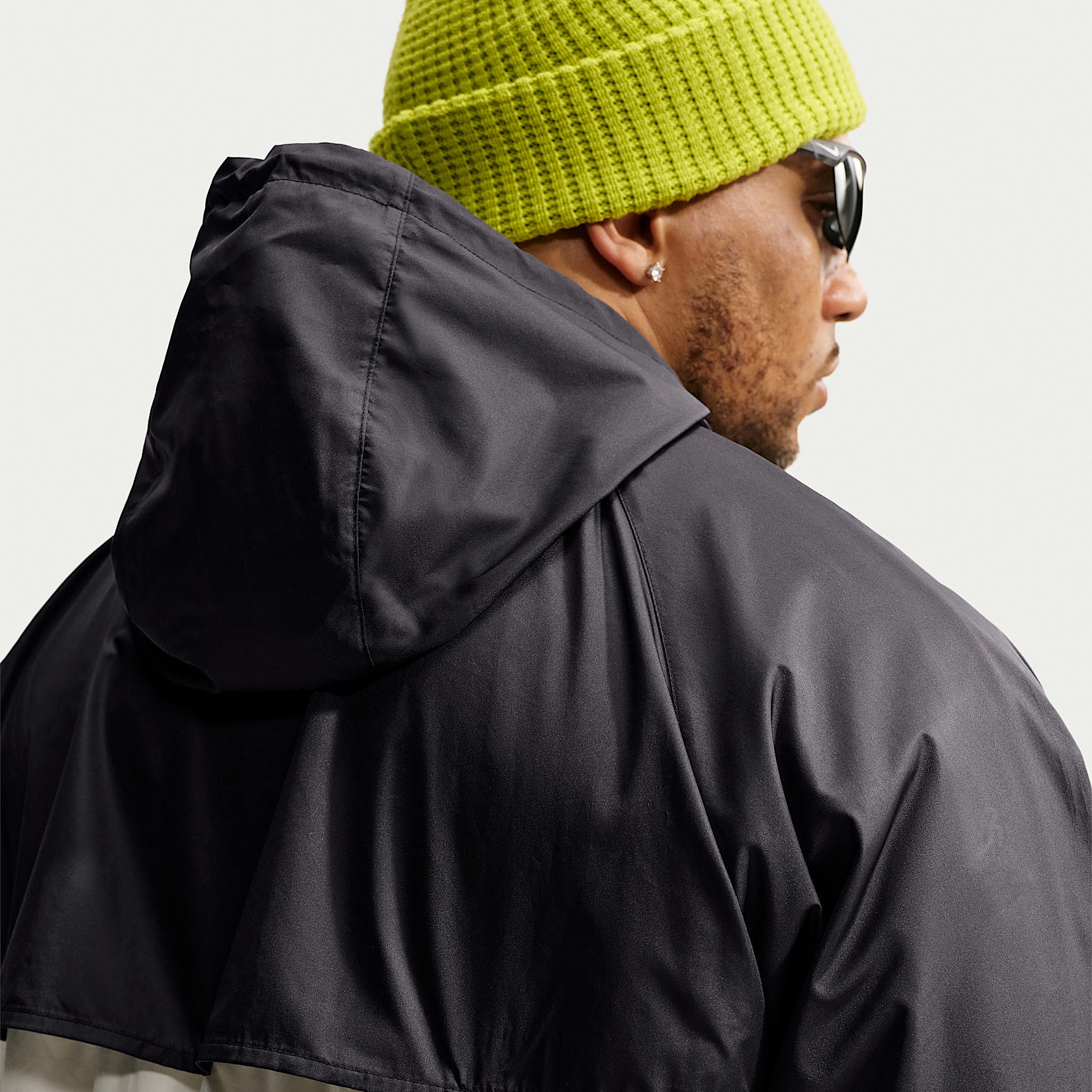 Giacca Windrunner Foderata - Nero