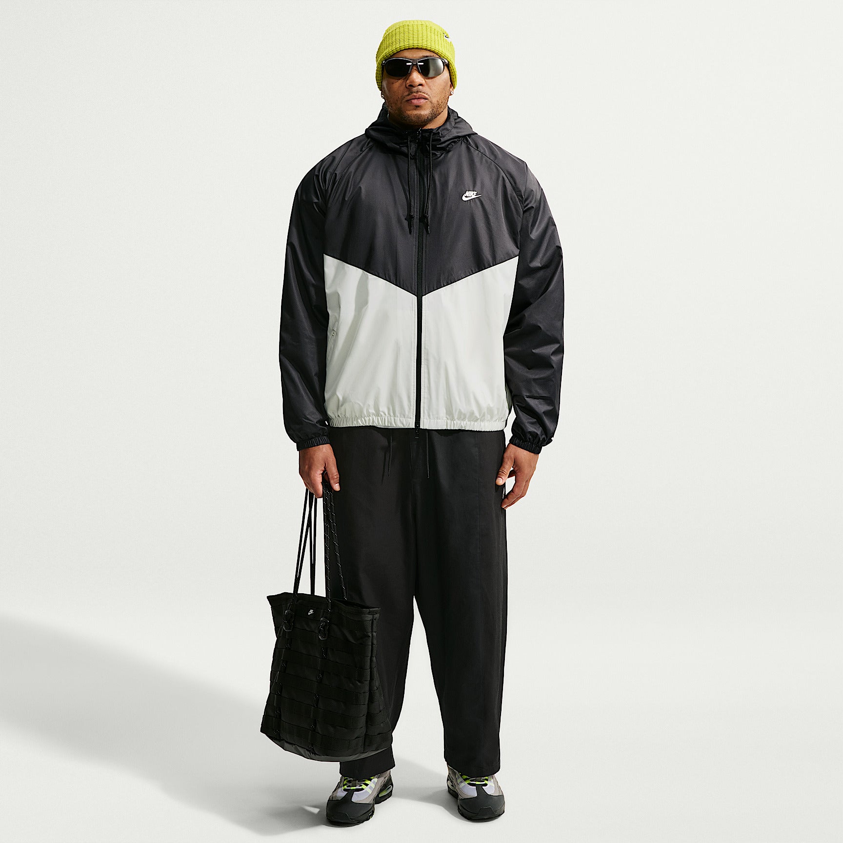 Giacca Windrunner Foderata - Nero