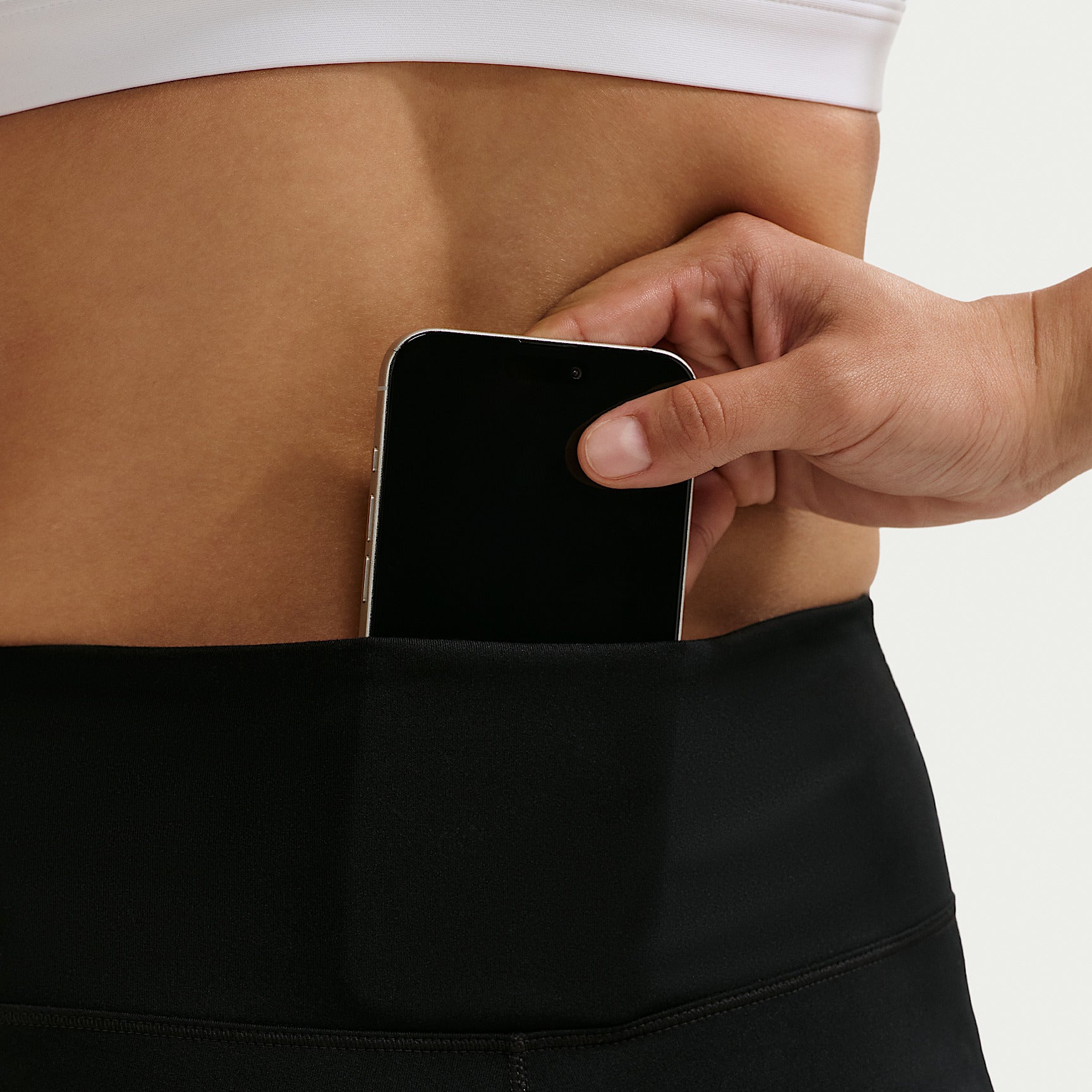 Leggings One Seamless a Vita Alta - Nero