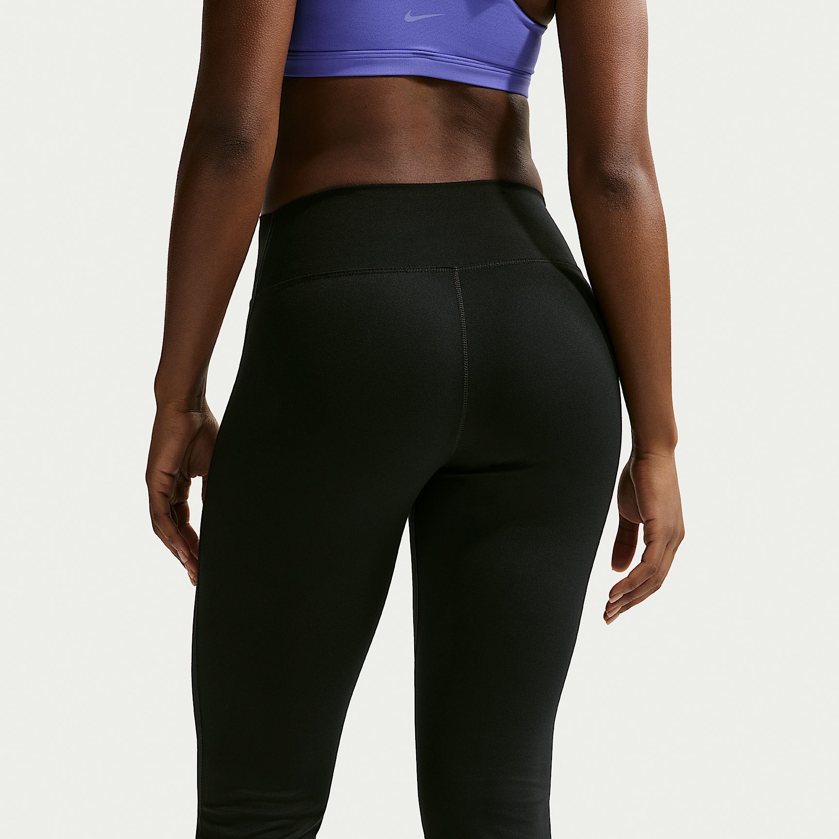Leggings One Svasati a Vita Alta - Nero