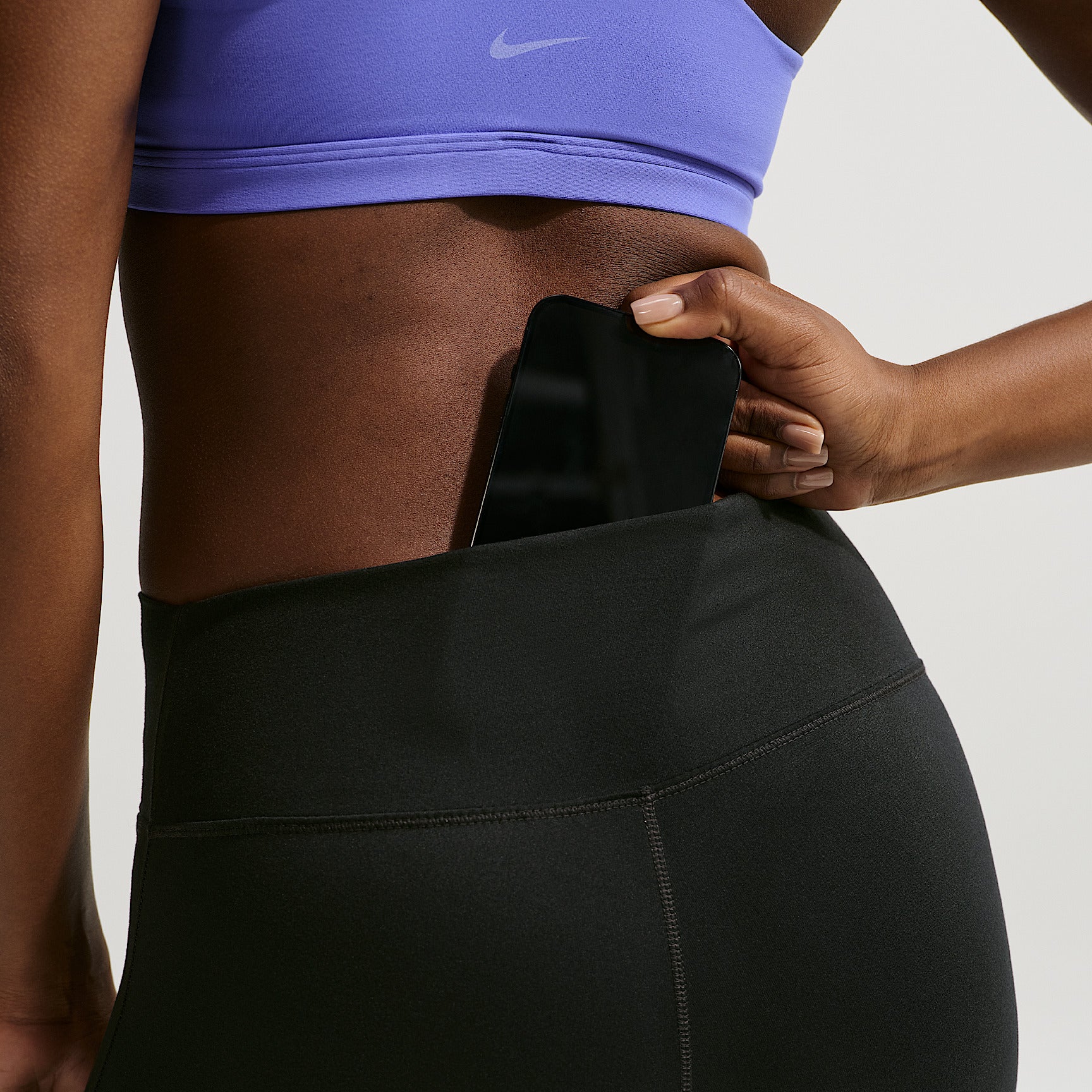 Leggings One Svasati a Vita Alta - Nero