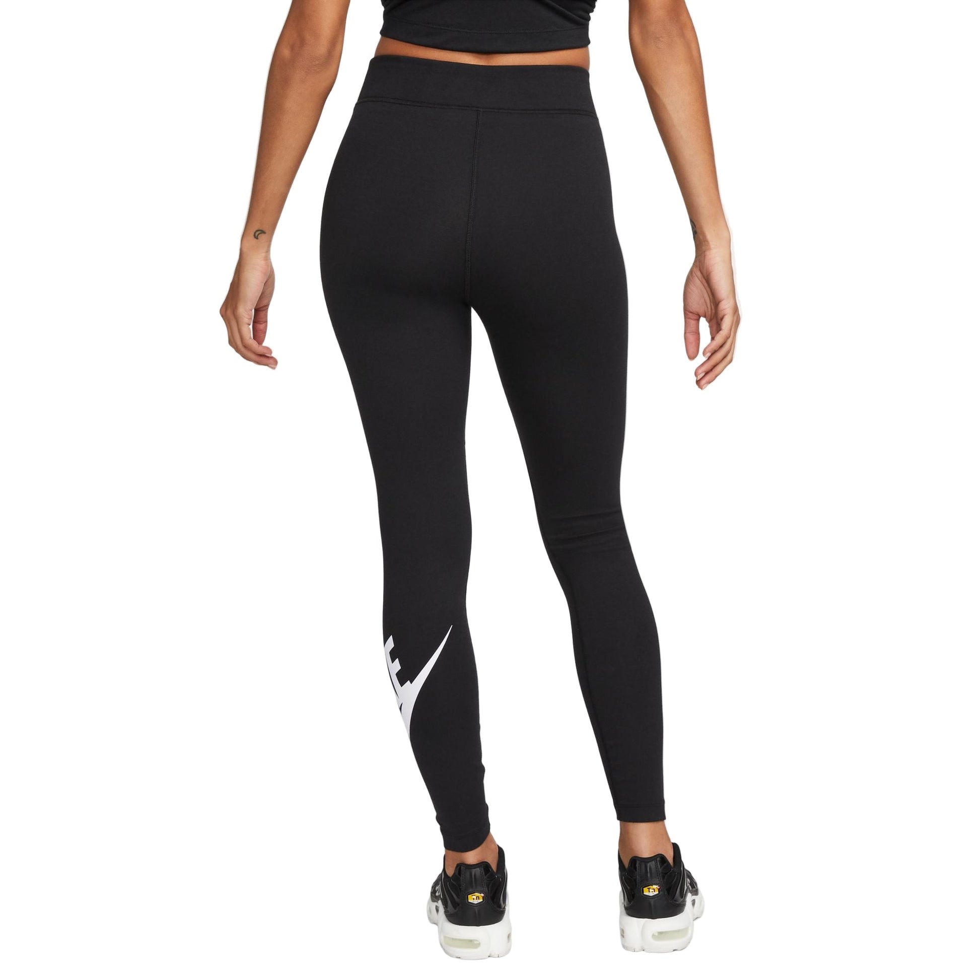 Nike Leggings Sportswear Classics a Vita Alta Bianco