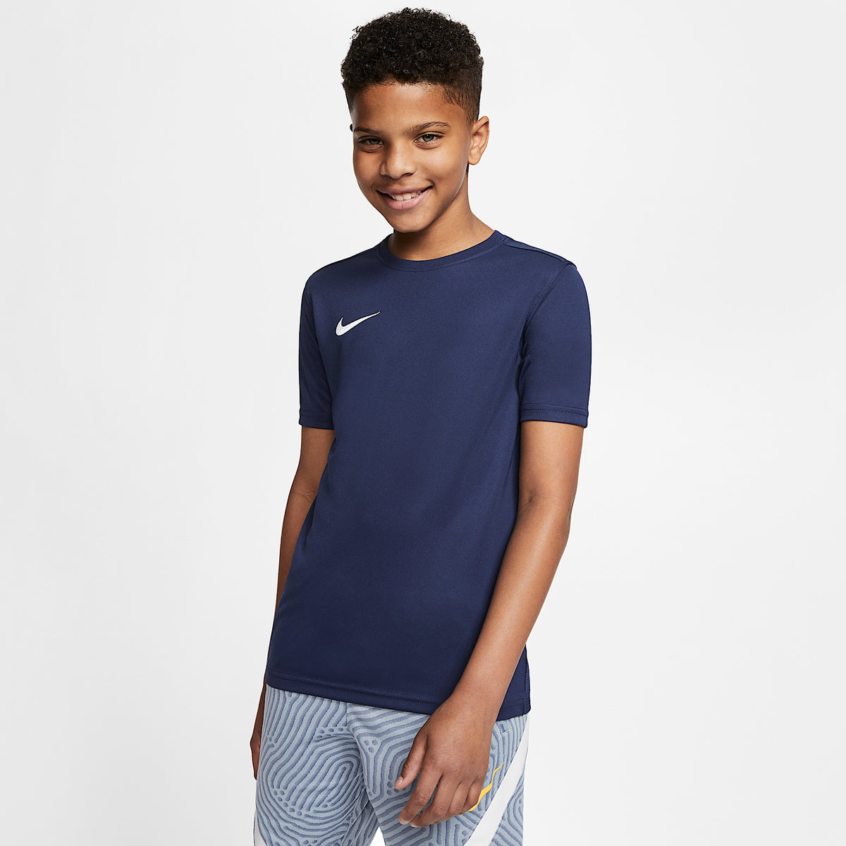 Maglia Dri-FIT Park 7 da Calcio Junior - Blu Navy