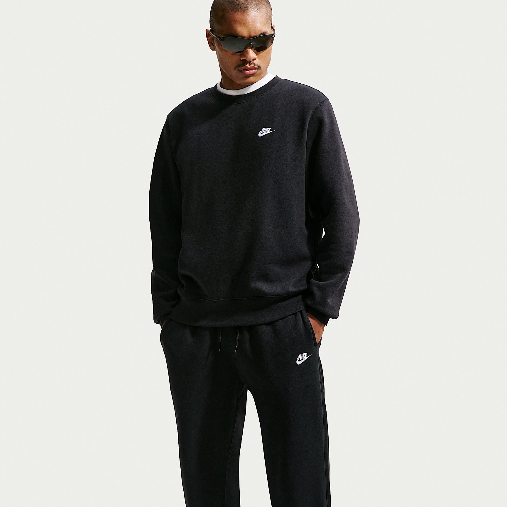 Pantaloni Jogger Sportswear Club - Nero