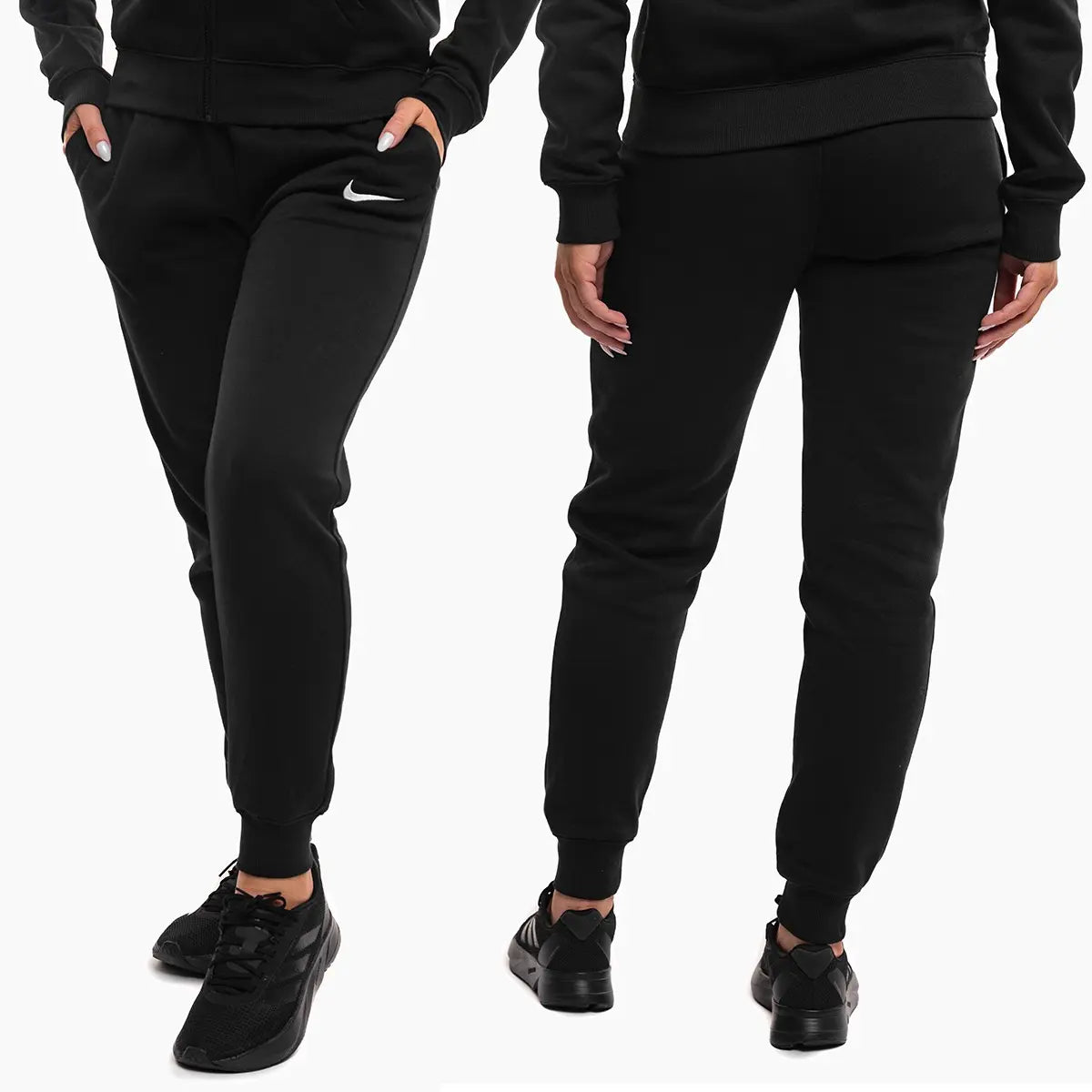 Pantaloni Park 26 Fleece (Donna) - Nero