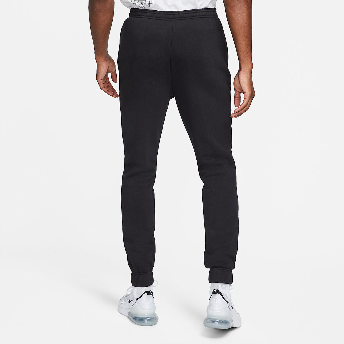 Pantaloni Park da Calcio in Fleece - Nero