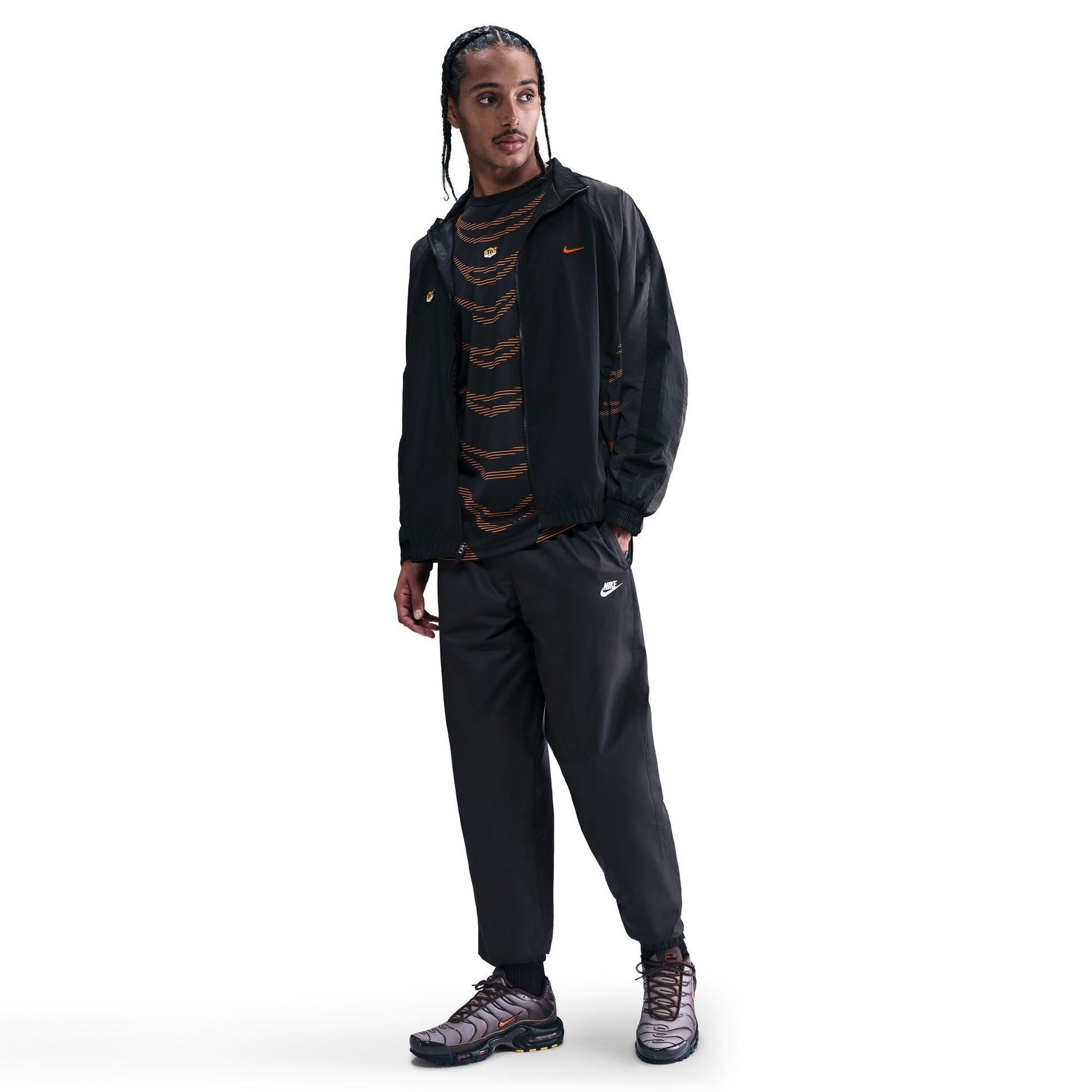 Nike Pantaloni Windrunner Lined Bianco