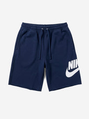 Nike Shorts Club Alumni French Terry Blu