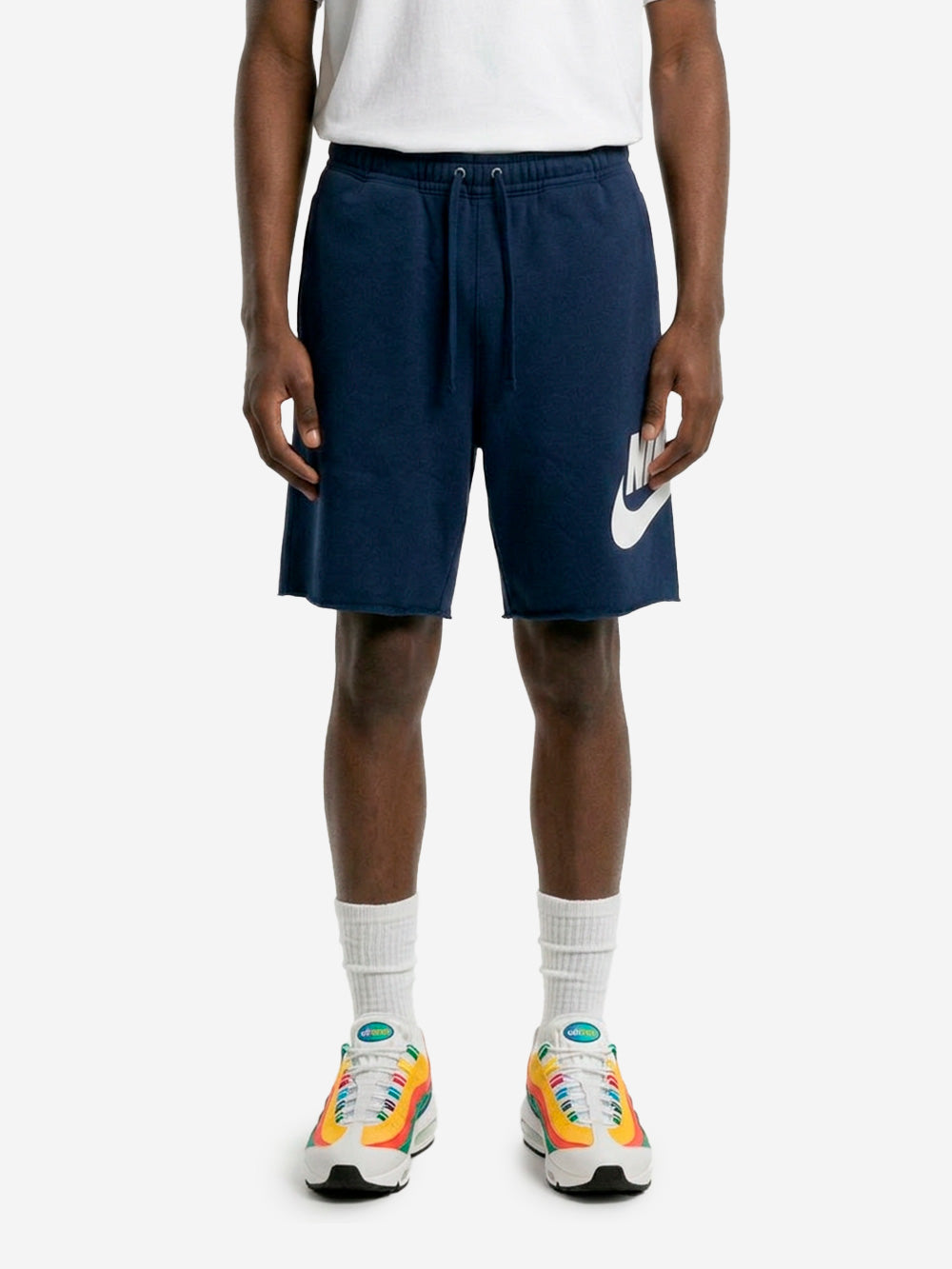 Nike Shorts Club Alumni French Terry Blu
