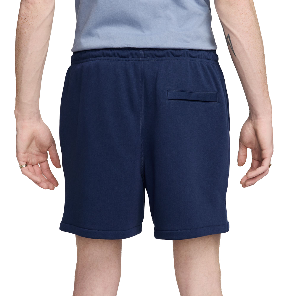 Nike Shorts Club French Terry Flow Blu