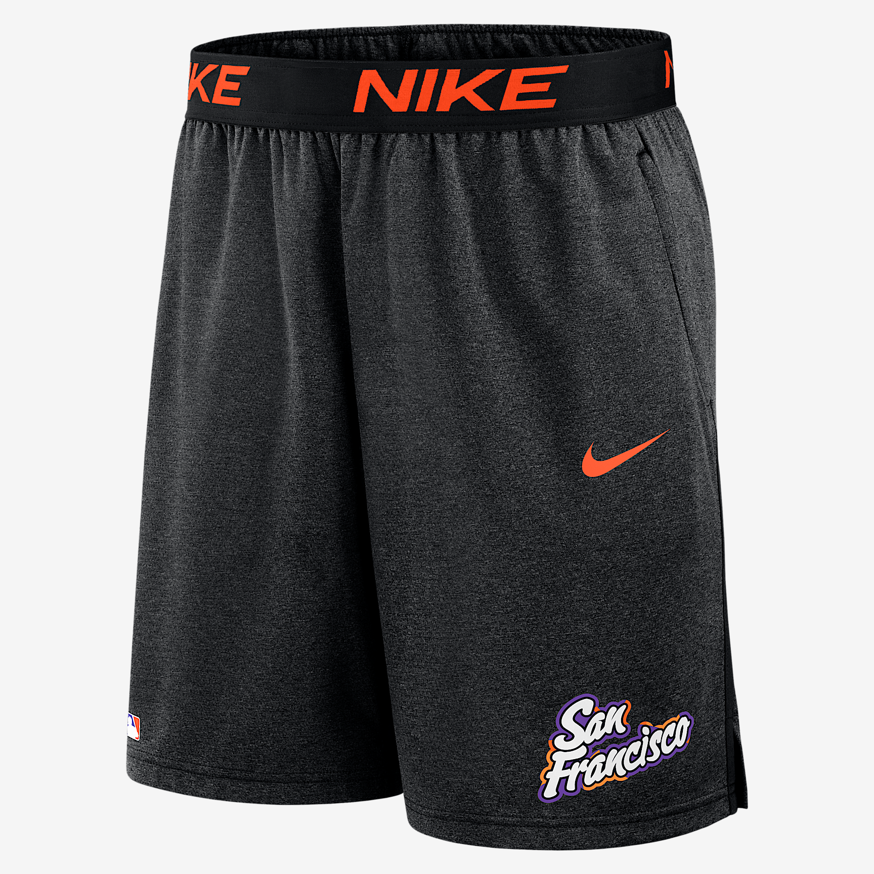 Nike Shorts San Francisco Giants City Connect Arancione
