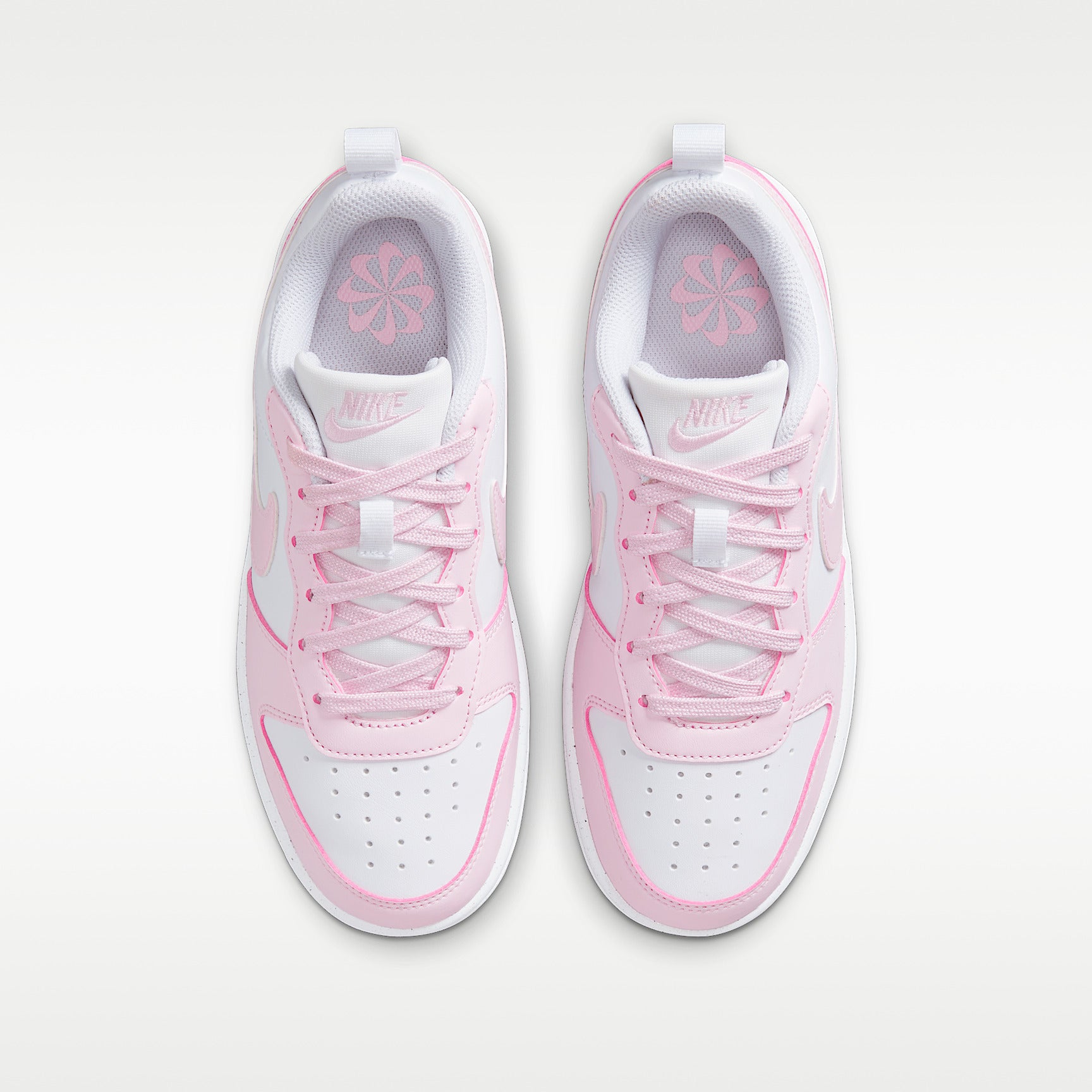 Sneakers Court Borough Low Recraft (GS) - Bianco/Rosa