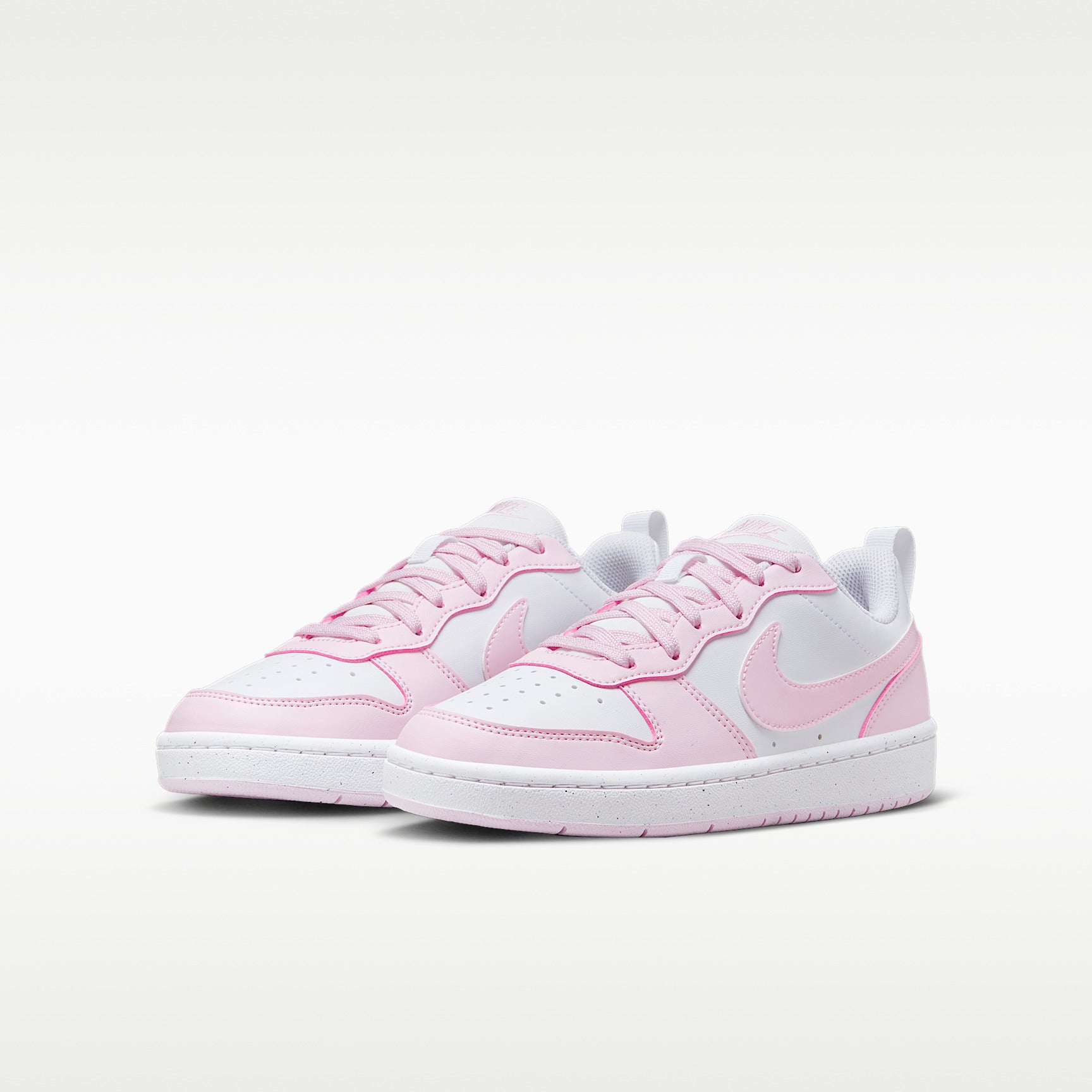 Sneakers Court Borough Low Recraft (GS) - Bianco/Rosa