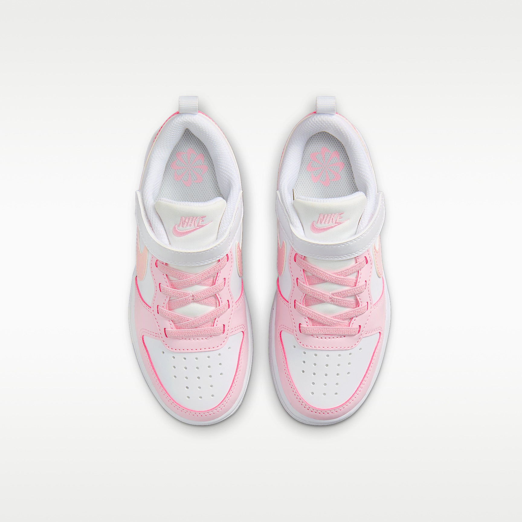 Sneakers Court Borough Low Recraft (PS) - Bianco/Rosa