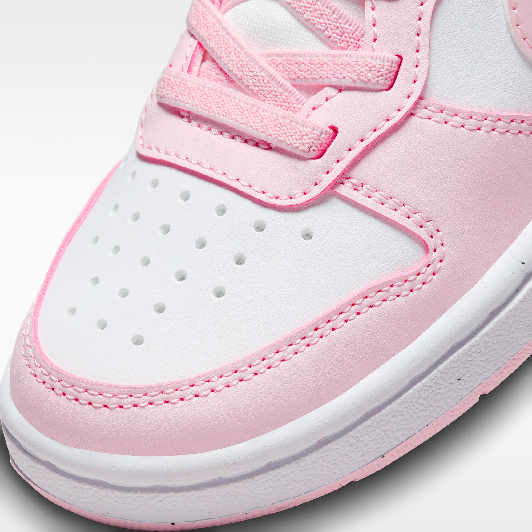 Sneakers Court Borough Low Recraft (PS) - Bianco/Rosa