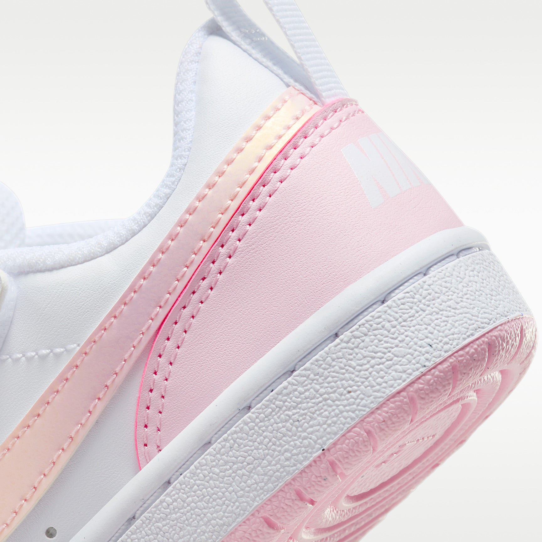 Sneakers Court Borough Low Recraft (PS) - Bianco/Rosa