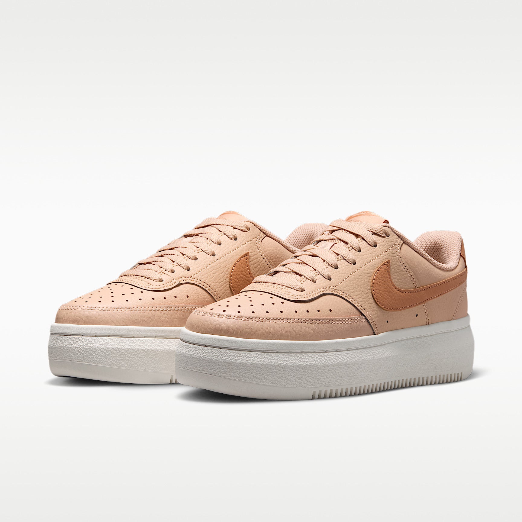 Sneakers Court Vision Alta - Beige