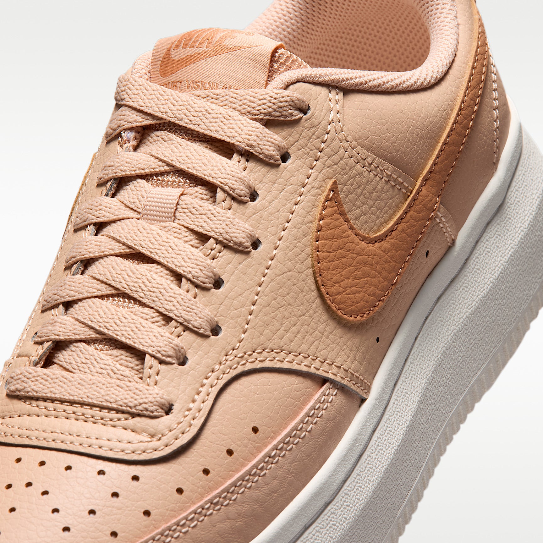 Sneakers Court Vision Alta - Beige