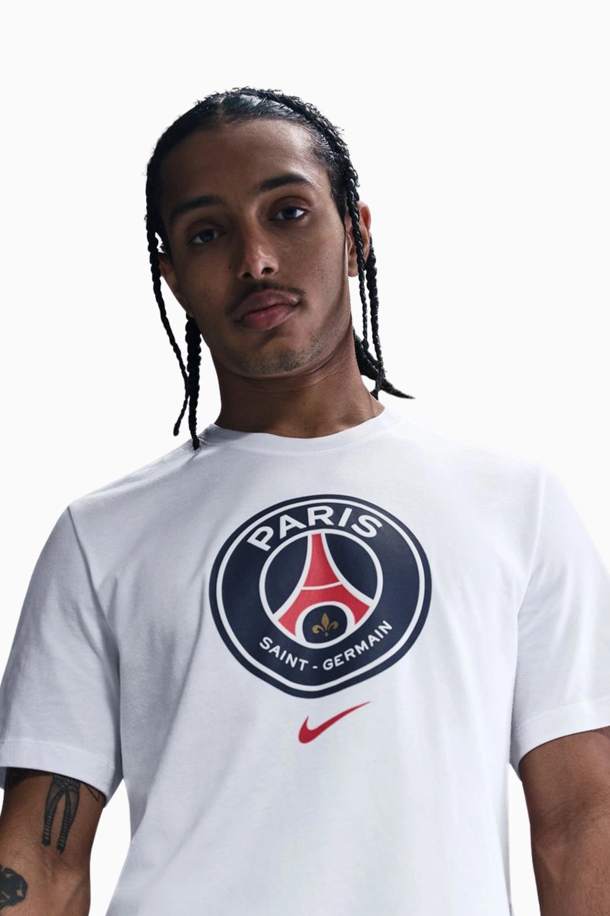T-Shirt Paris Saint-Germain Crest - Bianco
