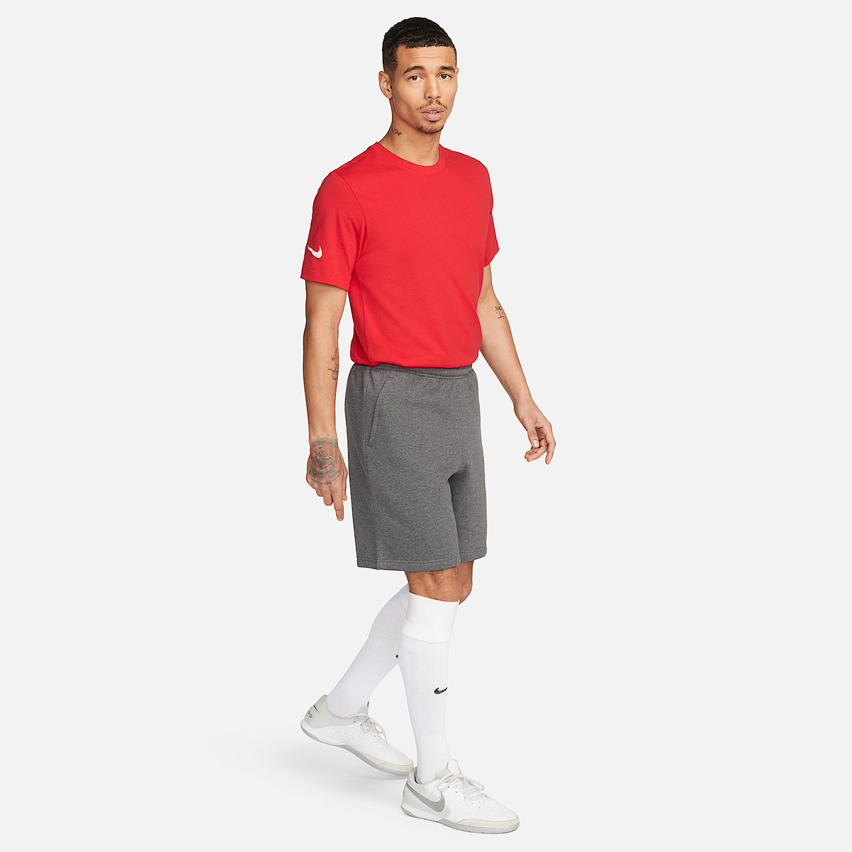 T-Shirt Park da Calcio - Rosso