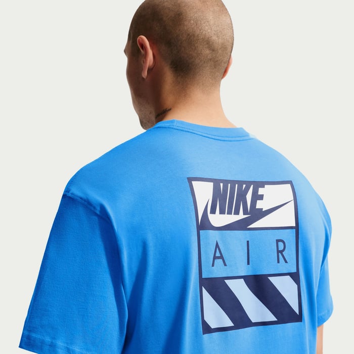 Nike T-Shirt Sportswear Air Blu