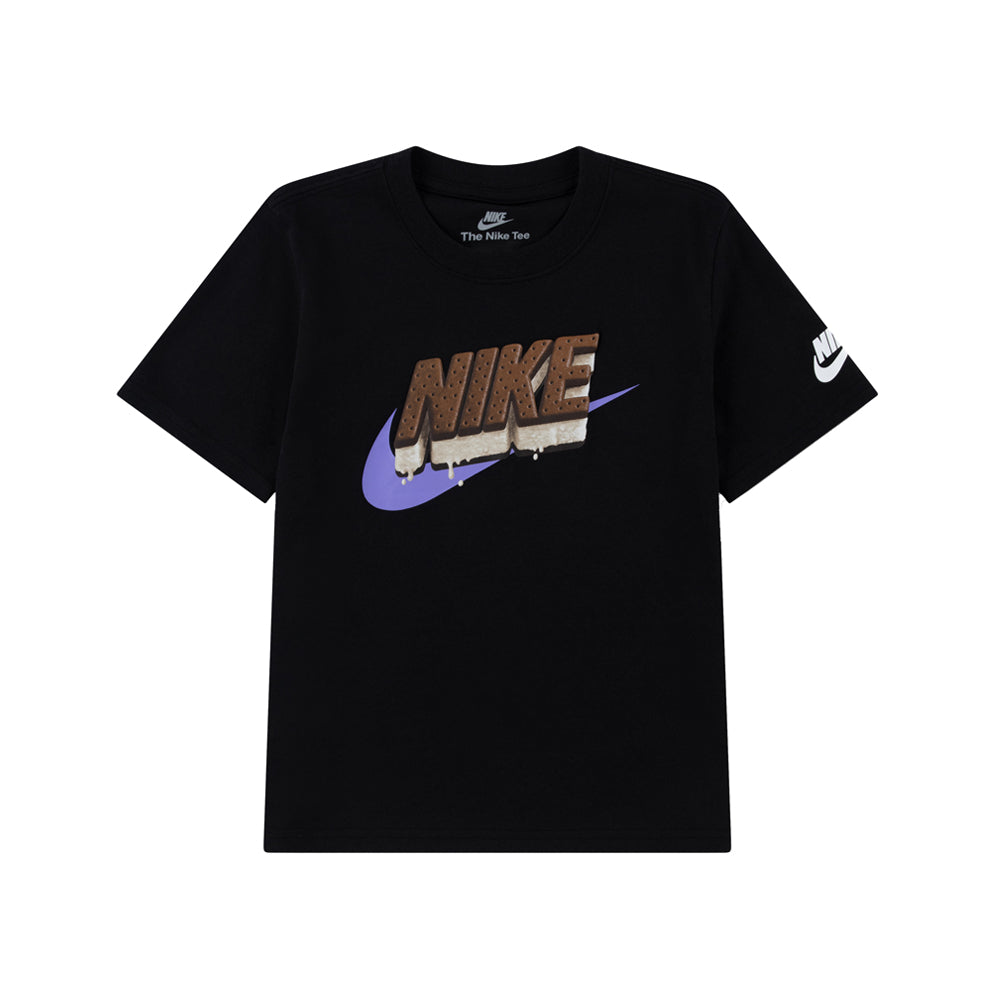Nike T-Shirt Sportswear Bambino Nero