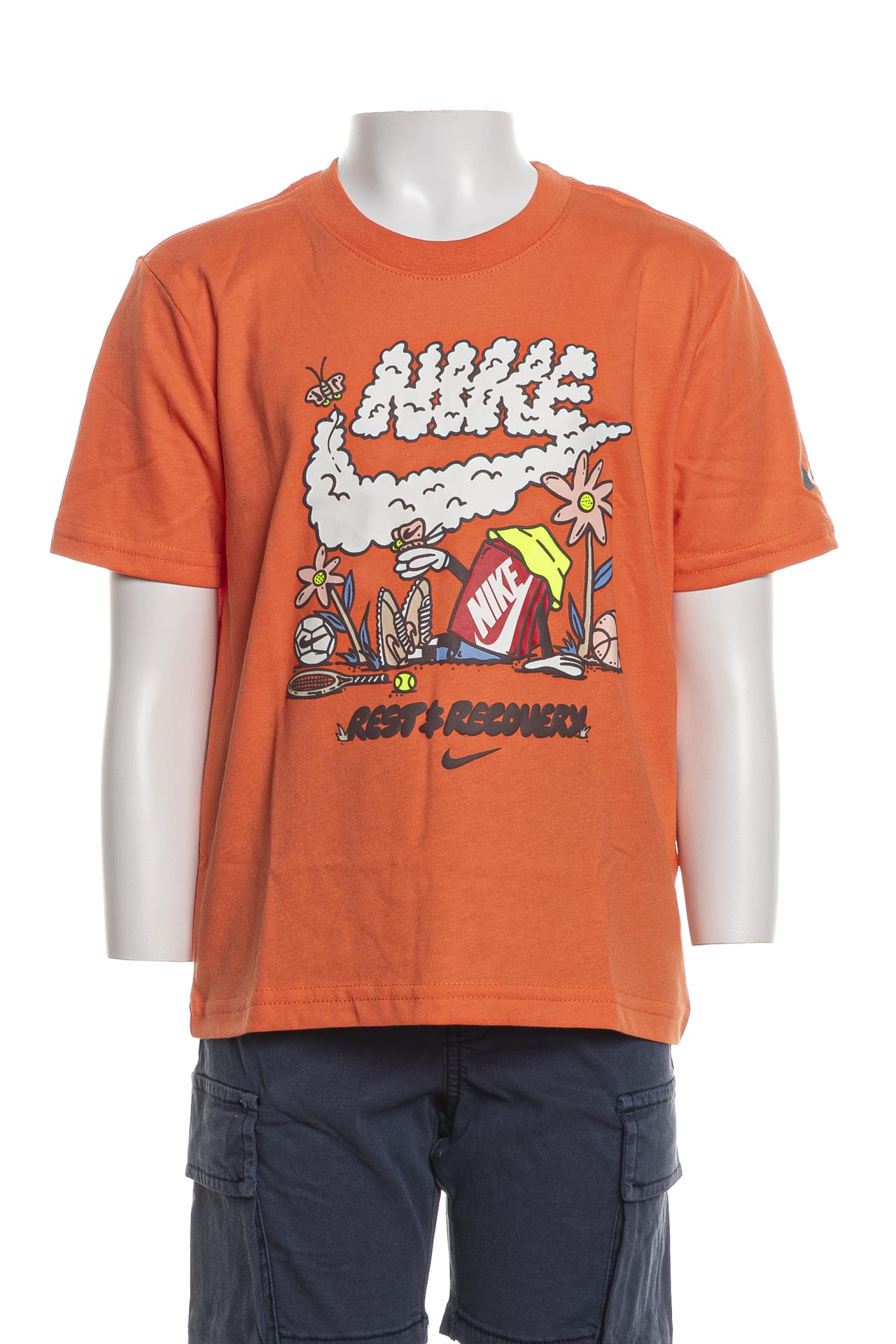 Nike T-Shirt Sportswear Bambino Arancione