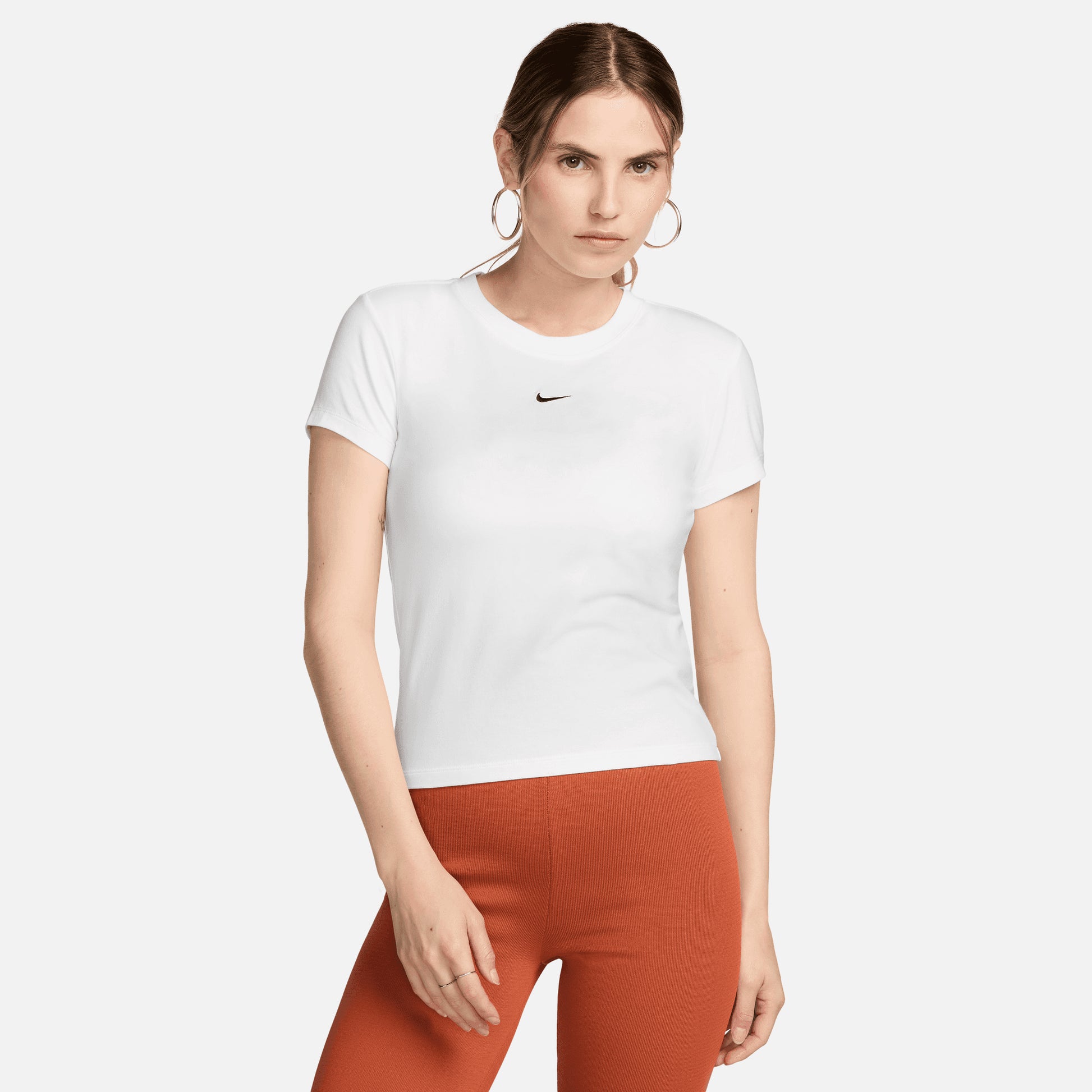 Nike T-Shirt Sportswear Chill Knit Bianco