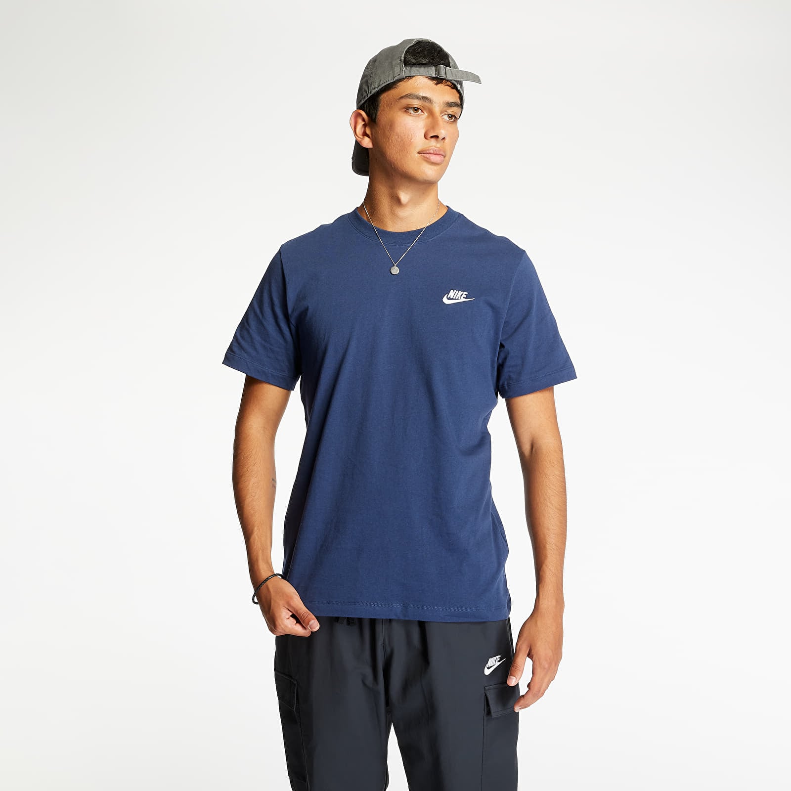 Nike T-shirt Sportswear Club Bianco