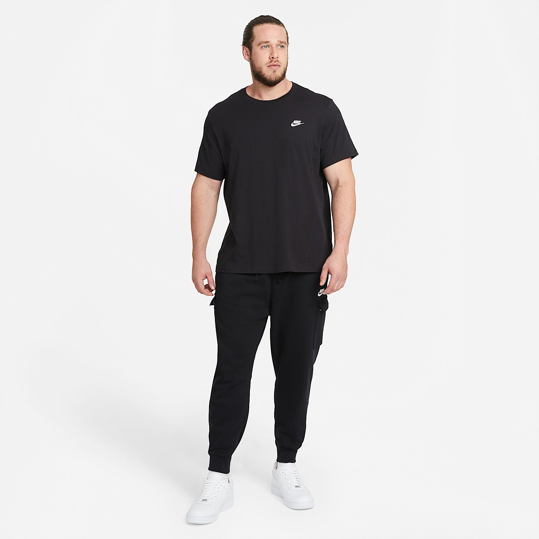 T-Shirt Sportswear Club - Nero