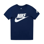 Nike T-Shirt Sportswear Futura Evergreen Bambino Blu