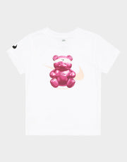 Nike T-Shirt Sportswear Swoosh Bambino Bianco