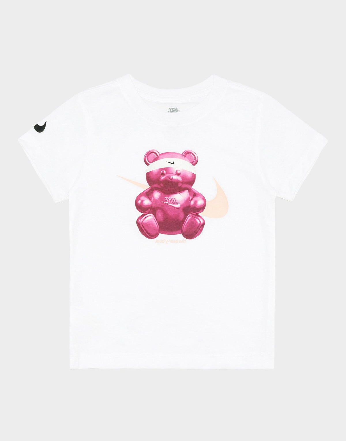 Nike T-Shirt Sportswear Swoosh Bambino Bianco