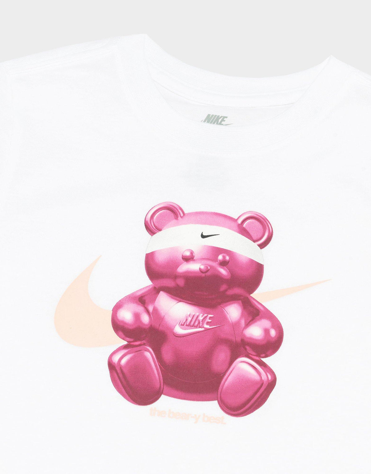 Nike T-Shirt Sportswear Swoosh Bambino Bianco