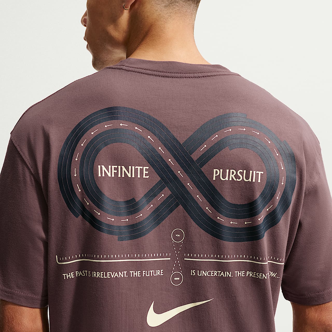 Nike T-Shirt Training Viola