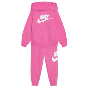 Nike Tuta Club Fleece Baby Rosa