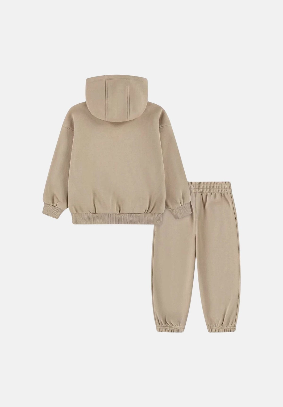 Tuta Club Fleece Oversize 2 Pezzi Baby - Beige