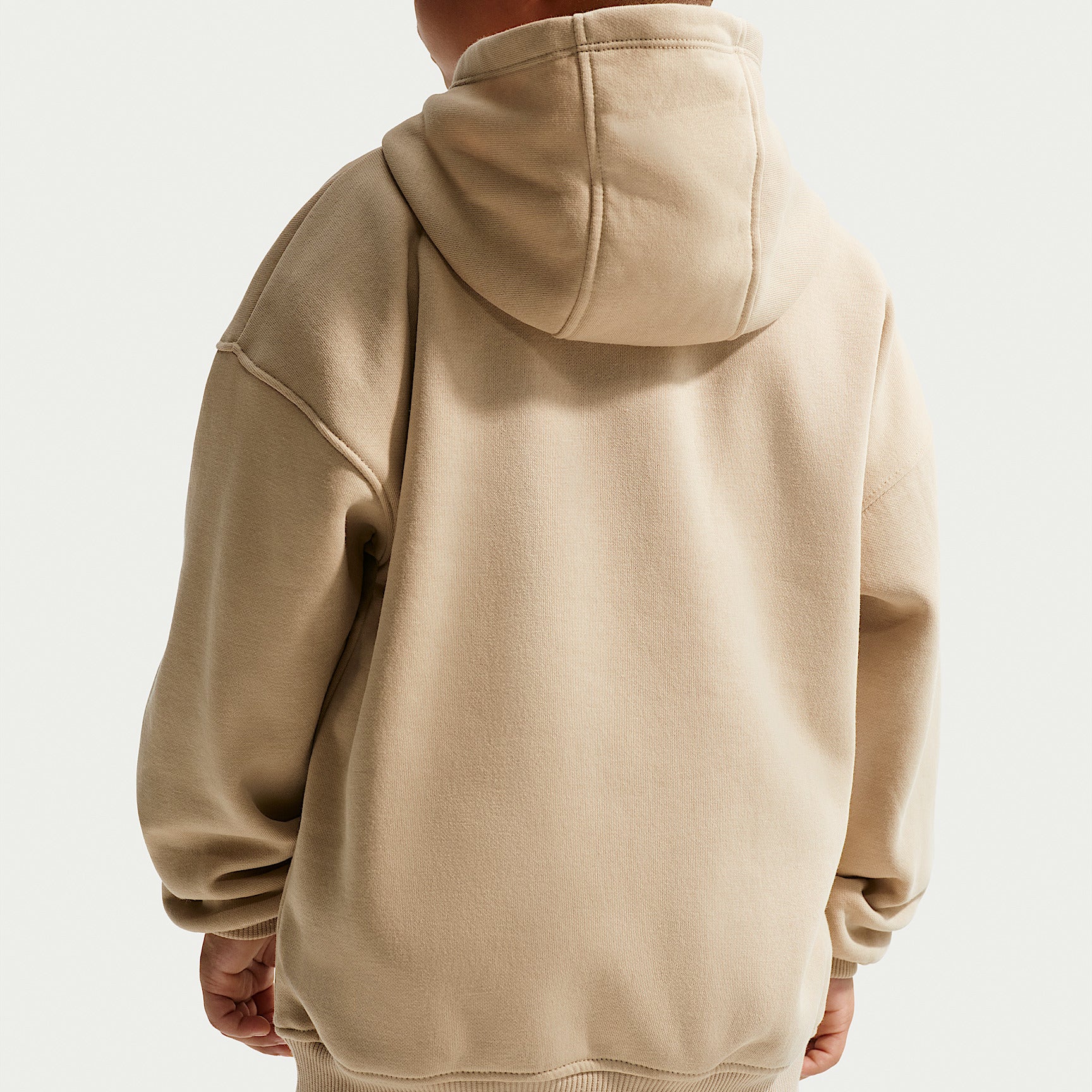 Tuta Club Fleece Oversize 2 Pezzi - Beige