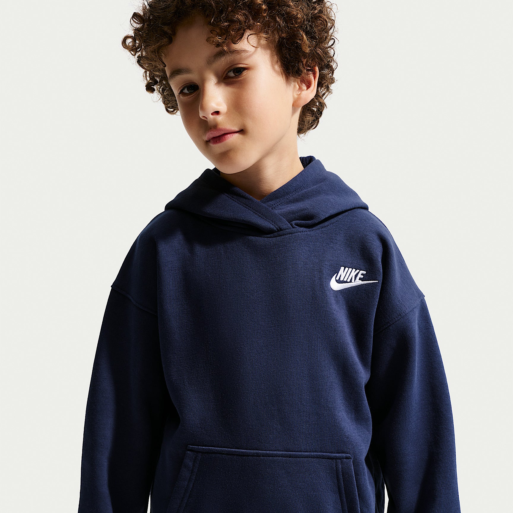 Tuta Club Fleece Oversize 2 Pezzi - Blu Navy